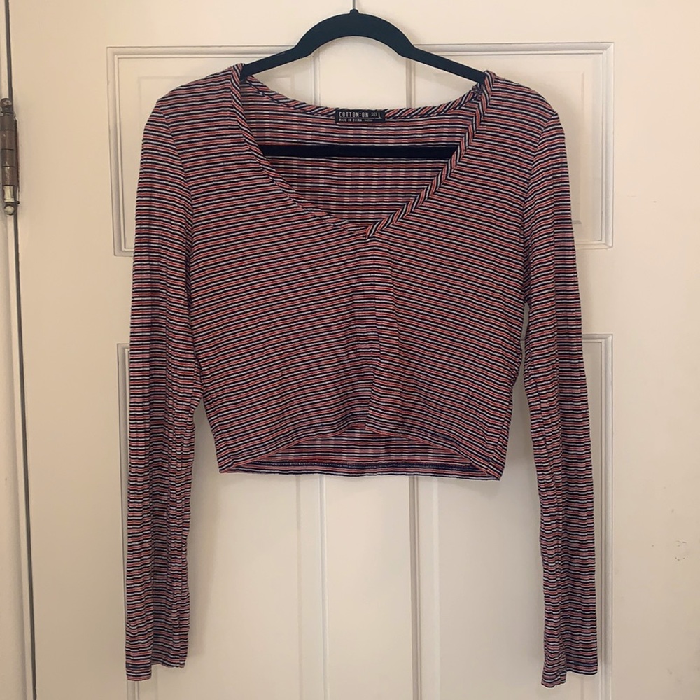 Long Sleeve Crop Top